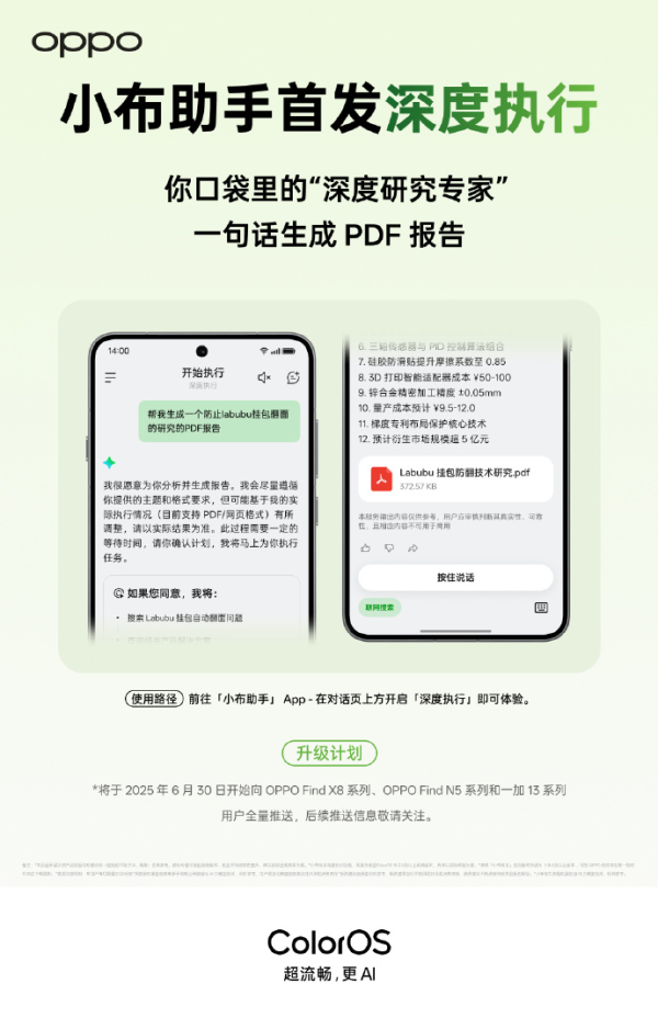实盘配资炒股 没想到啊~OPPO手机系统ColorOS现在也支持Deep Research
